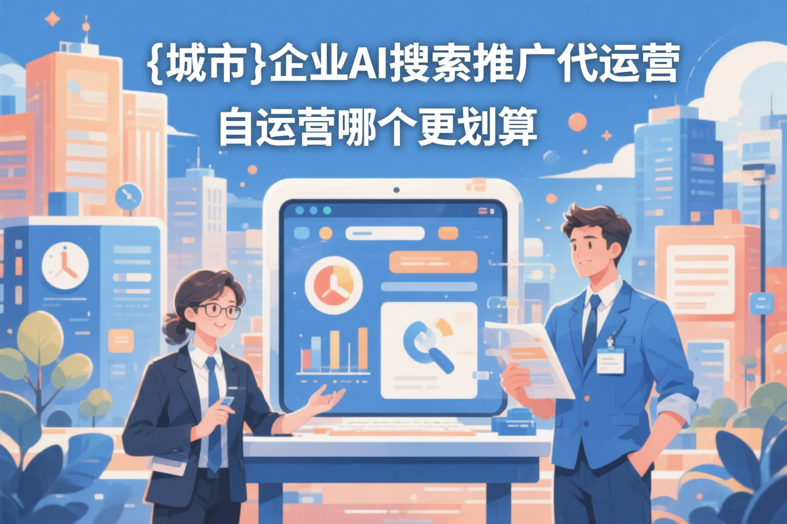 江西企业AI搜索推广代运营和自运营哪个更划算