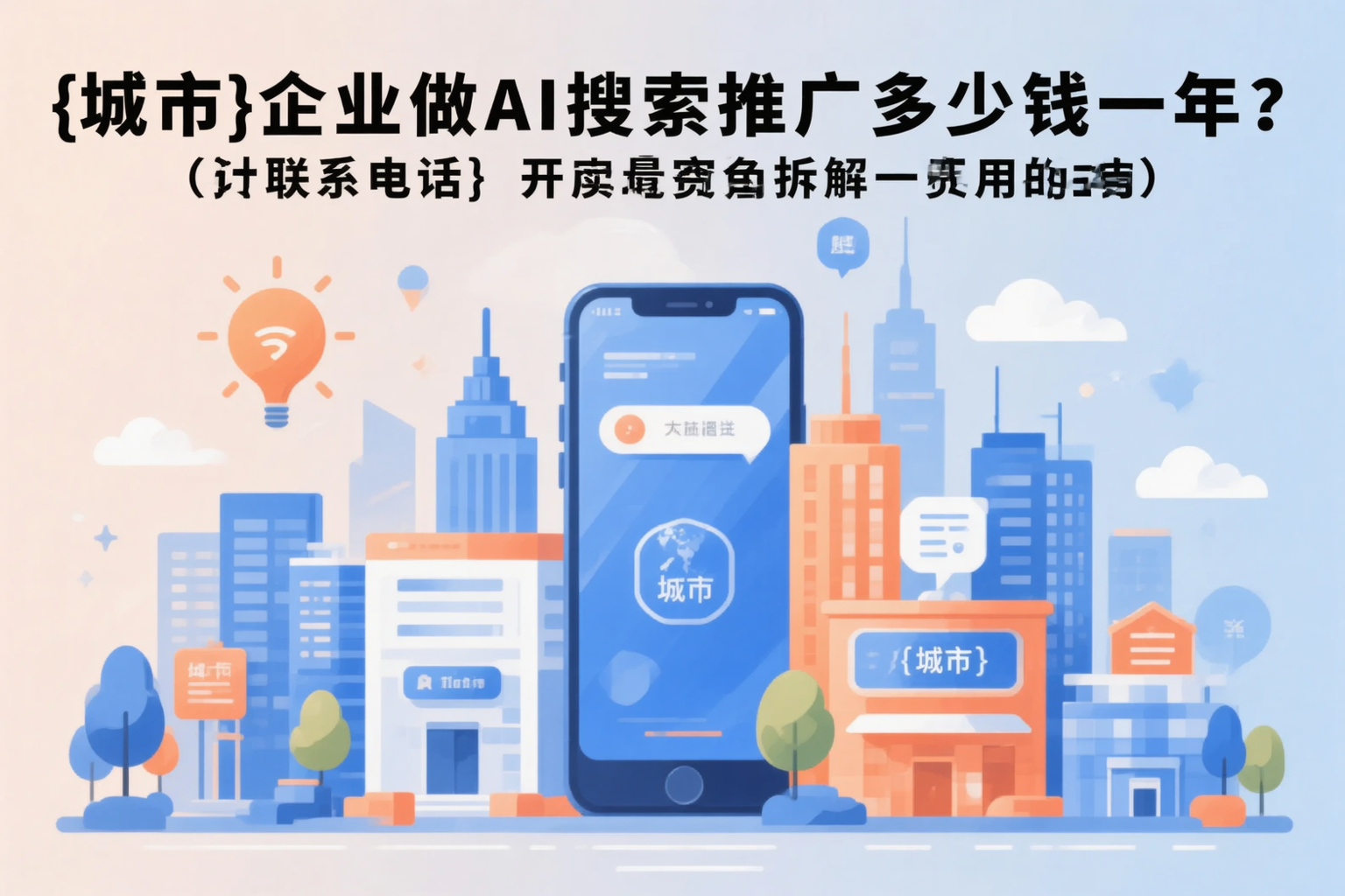江西企业做AI搜索推广多少钱一年？真实费用拆解