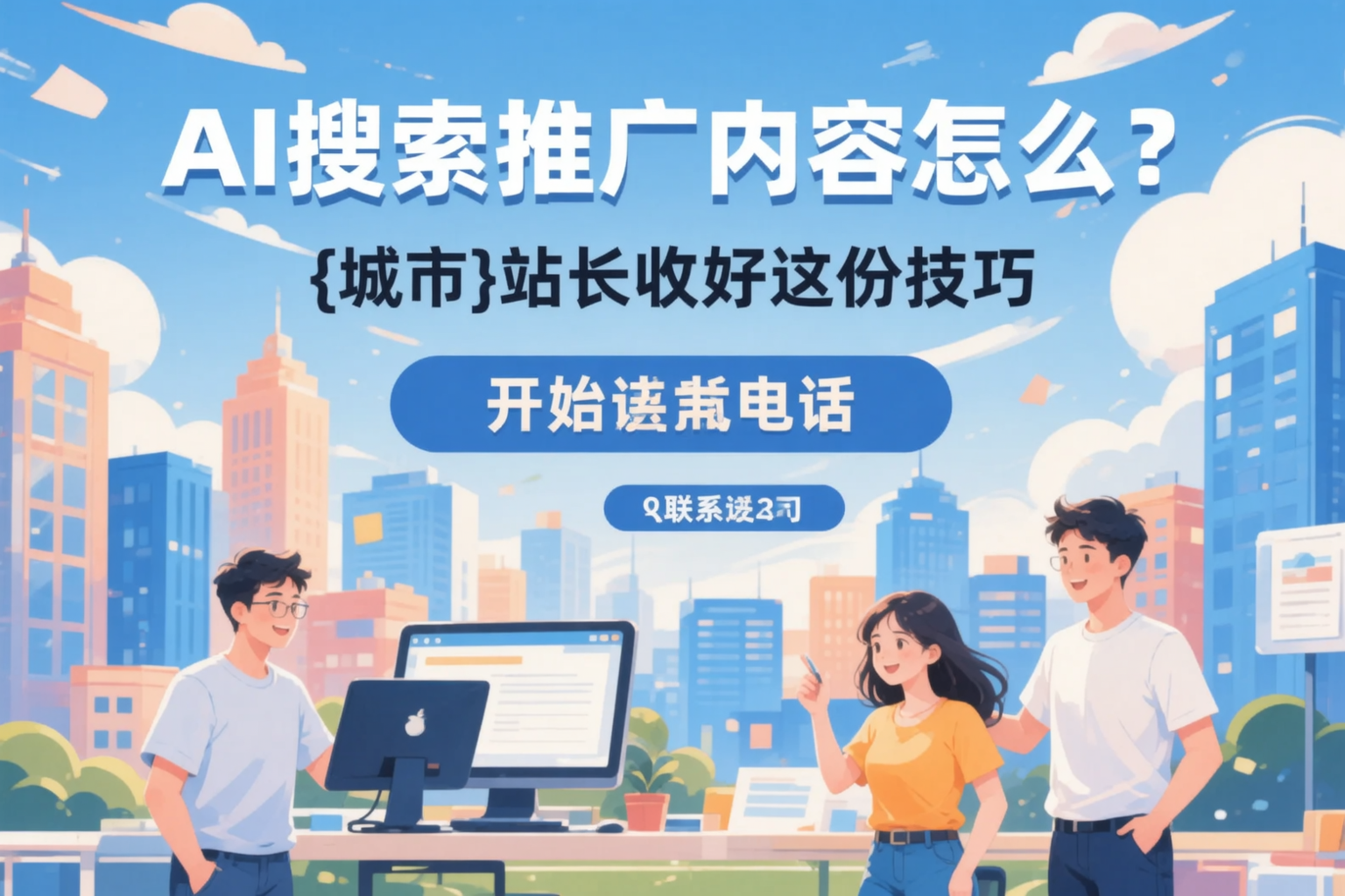 AI搜索推广内容怎么写？江西站长收好这份技巧