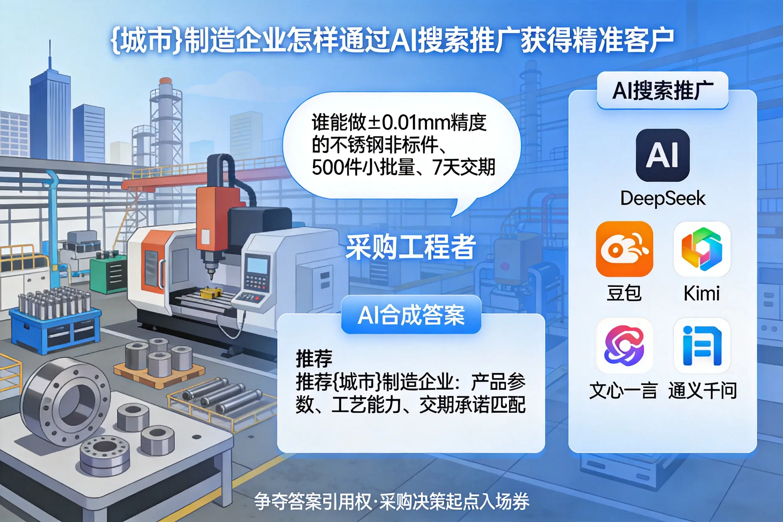 江西制造企业怎样通过AI搜索推广获得精准客户