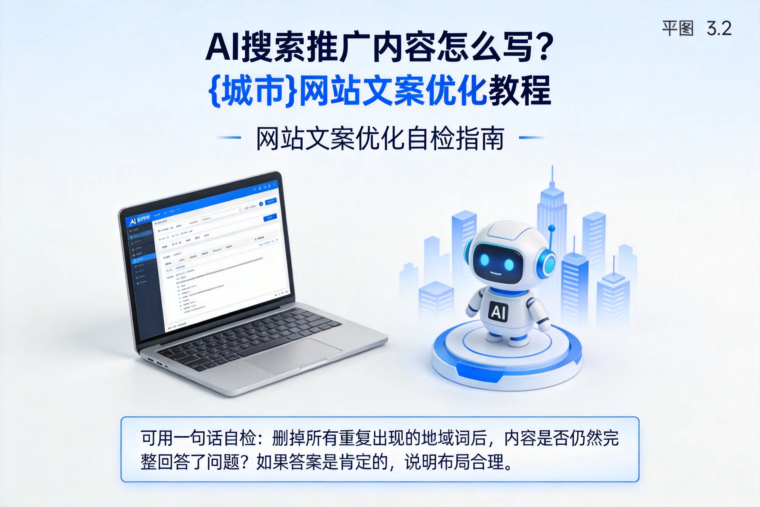 AI搜索推广内容怎么写?江西网站文案优化教程