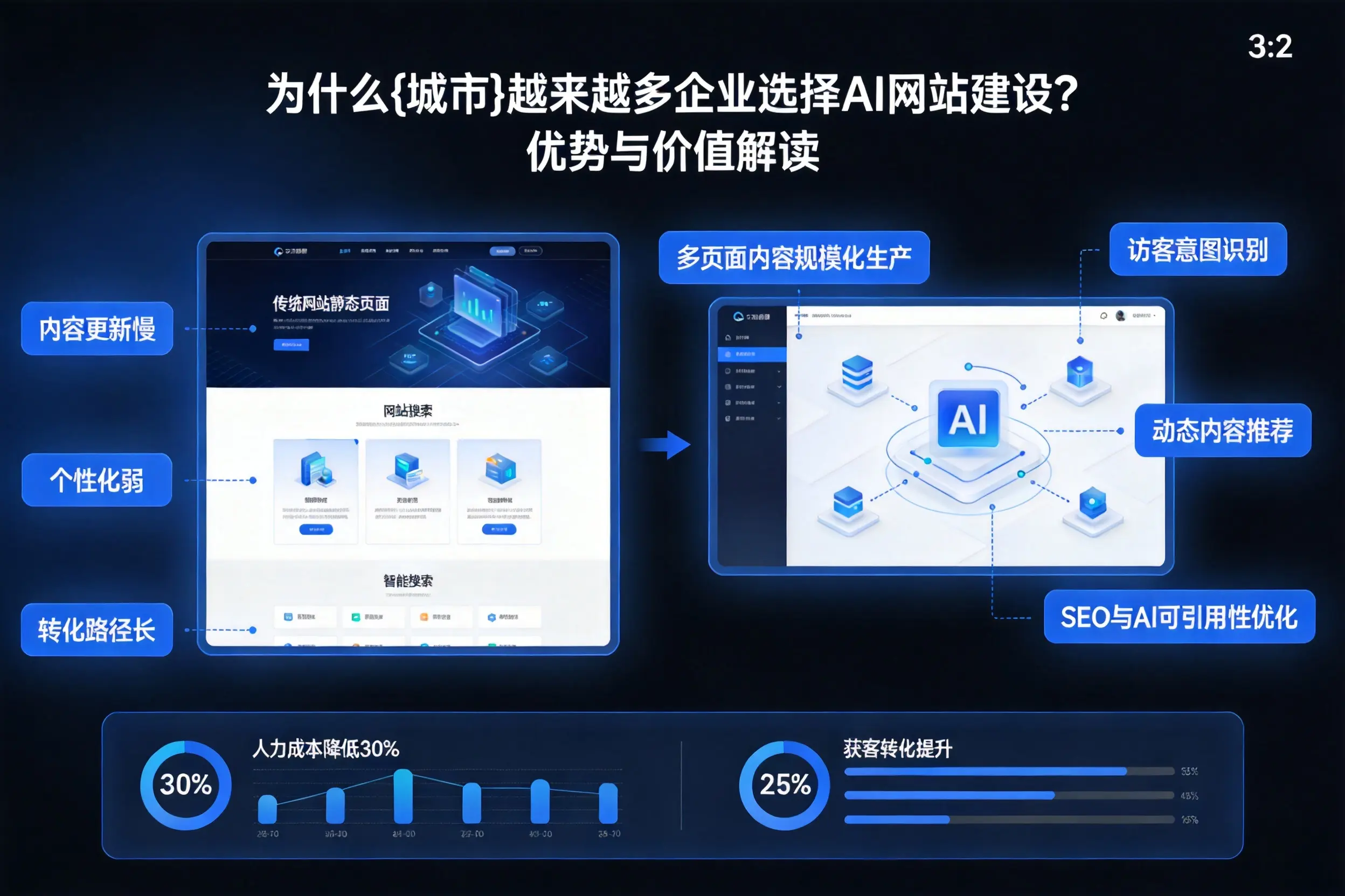 为什么江西越来越多企业选择AI网站建设？优势与价值解读