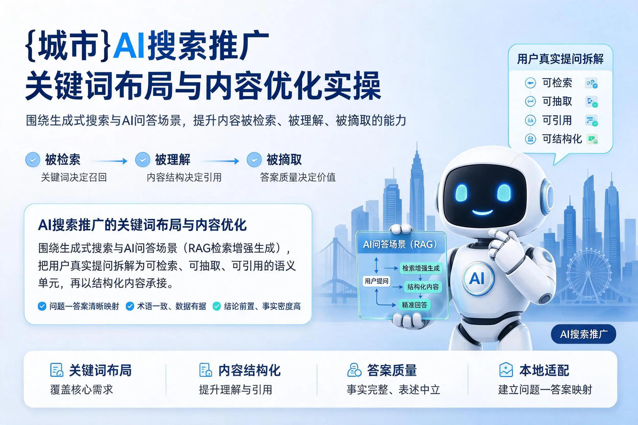 江西AI搜索推广关键词布局与内容优化实操