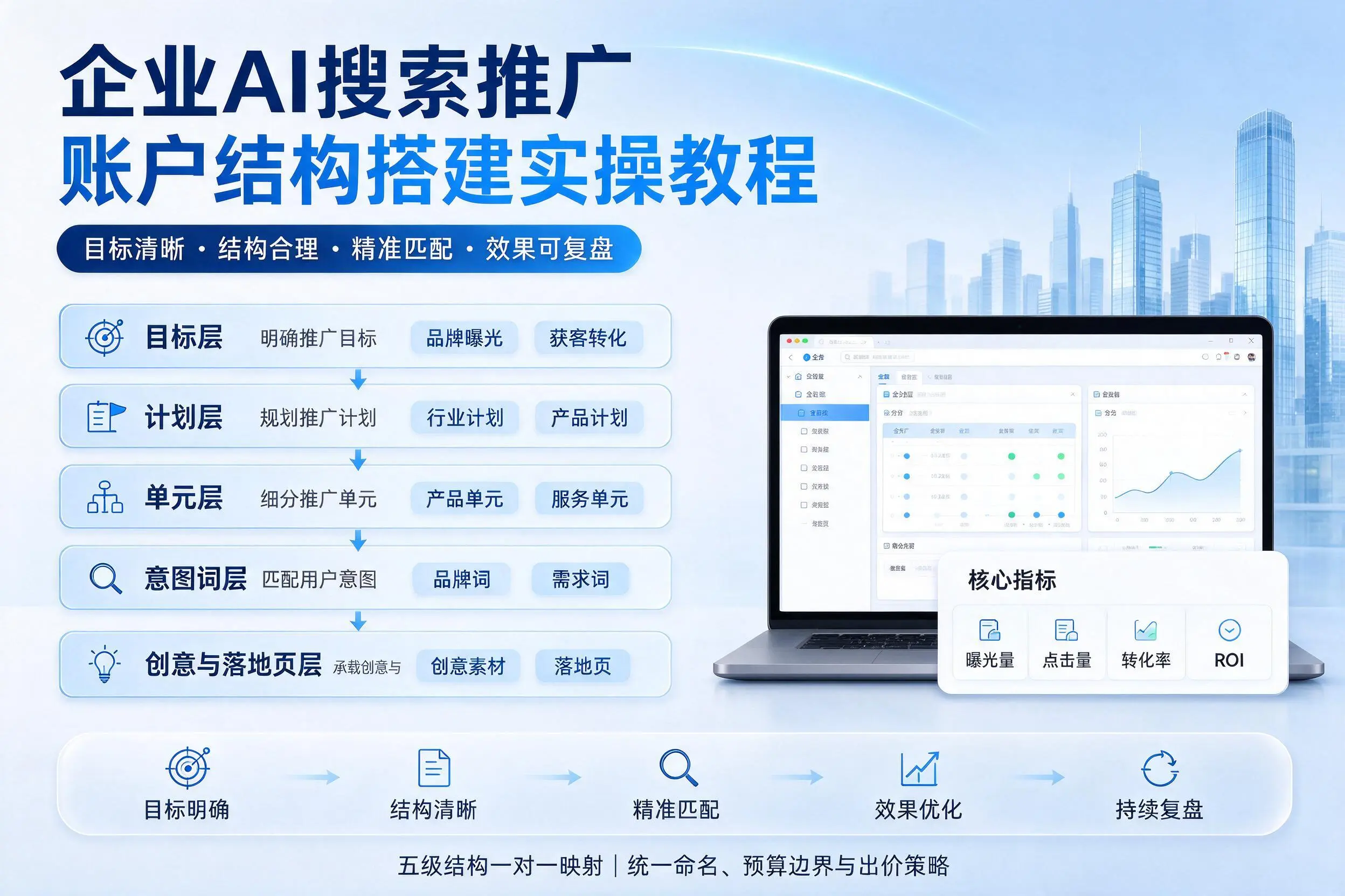 江西企业AI搜索推广账户结构搭建实操教程